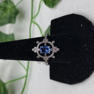 NWT ART DECO SAPPHIRE RING